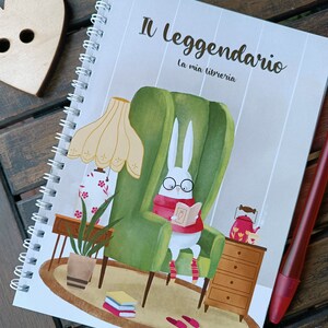 Leggendario - book journal per annotare i libri letti e da leggere