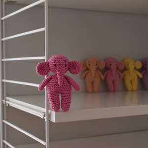 PDF elephant - amigurumi, crochet pattern