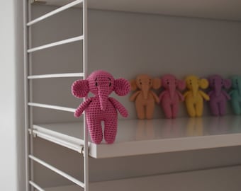 PDF olifant - amigurumi, haakpatroon