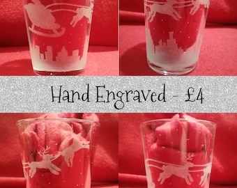 Hand Engraved Glasses