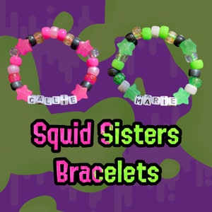Bracelets Squid Sisters