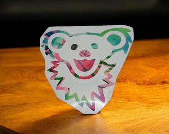 Grateful Dead Bear Head Iron-on