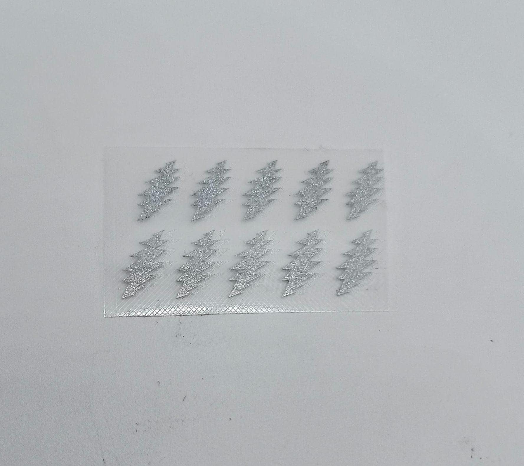 Grateful Dead 13pt Bolt Nail Stickers