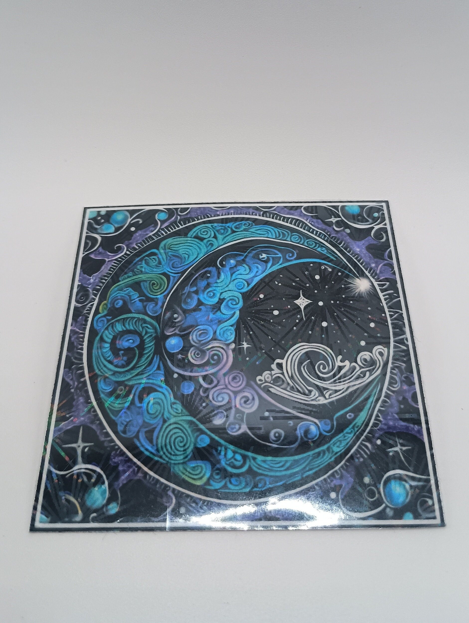 Moon Vinyl Sticker - Etsy