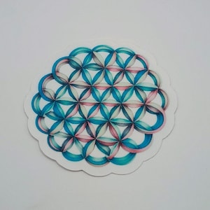 Sacred Geometry Vinyl Sticker
