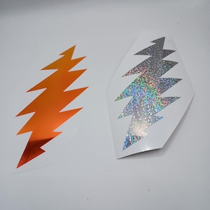 13 Point Lightning Bolt Mini Decal