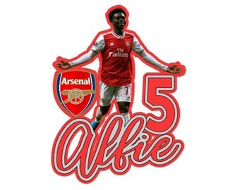 Arsenal Cake Topper - Etsy UK Arsenal Cake Topper - Etsy UK