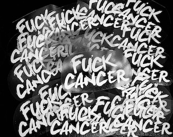 F Cancer Vinyl Decal Sticker
