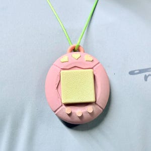 3D Printed 90s Virtual Pet Fidget Clicker Toy