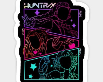 Kpop Demon hunter stickers