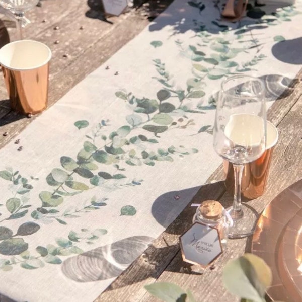 Eucalyptus Table Runner Etsy