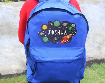 Personalised Boy's School Bag | Backpack | Sports Bag | Rucksack