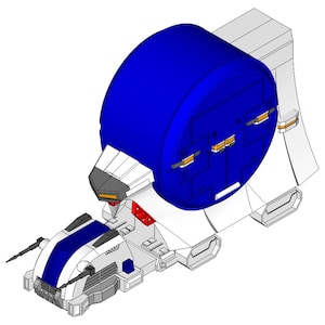 Hover Cargo - Zoids New Century Zero - Incomplete (Feel free to finish)
