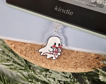 Ghost Gifts Dust Charm | Acrylic Bookish Accessories | Kindle | Kobo | Phone