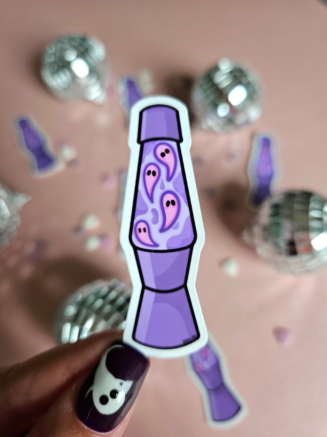 Souls Lava Lamp glossy Weatherproof Sticker Laptop Decal Etsy