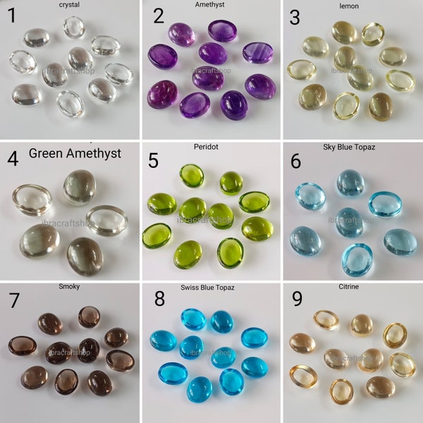 Oval Cabochon, Flat back, Tiny High Quality Polished For Jewelry, Semi Precious Stone, Calibrated Smooth Wholesale Supplier, All Sizes Avail