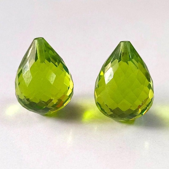 Filo Di Perline Sfaccettate A Forma Di Cuore Di Tanzanite, Briolette A - Foto 4