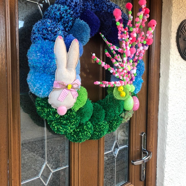 Easter Door Wreath