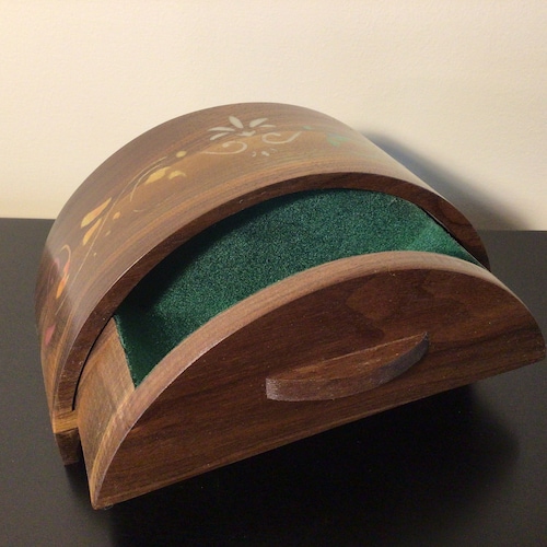 Multi-color Walnut Trinket Bandsaw Box main image 2