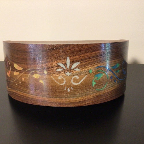 Multi-color Walnut Trinket Bandsaw Box main image 6