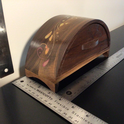Multi-color Walnut Trinket Bandsaw Box main image 5