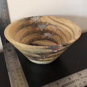 Bandsaw bowl - Rustic contemporary