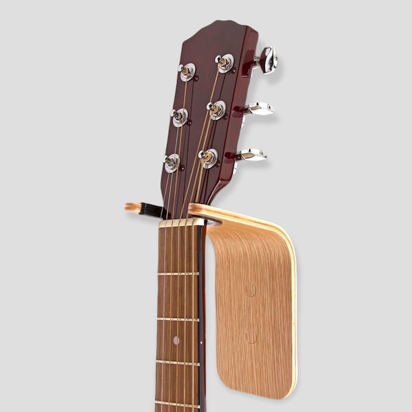 Wall Hanger for Guitar, Ukulele, and Banjo - Display Your Instruments with Elegance - Accommodates Instrument Necks up to 50mm (2 inches)