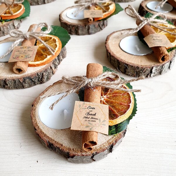 Candle Favor Tags Etsy Canada