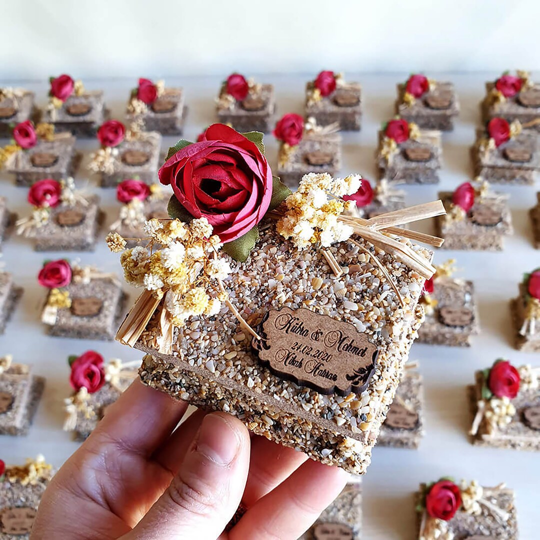 Custom Wedding Rustic Box Beauty Party Favor Rustic Party Gifts Wedding