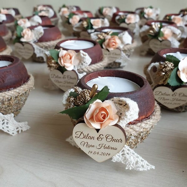 Candle Favor Tags Etsy Canada