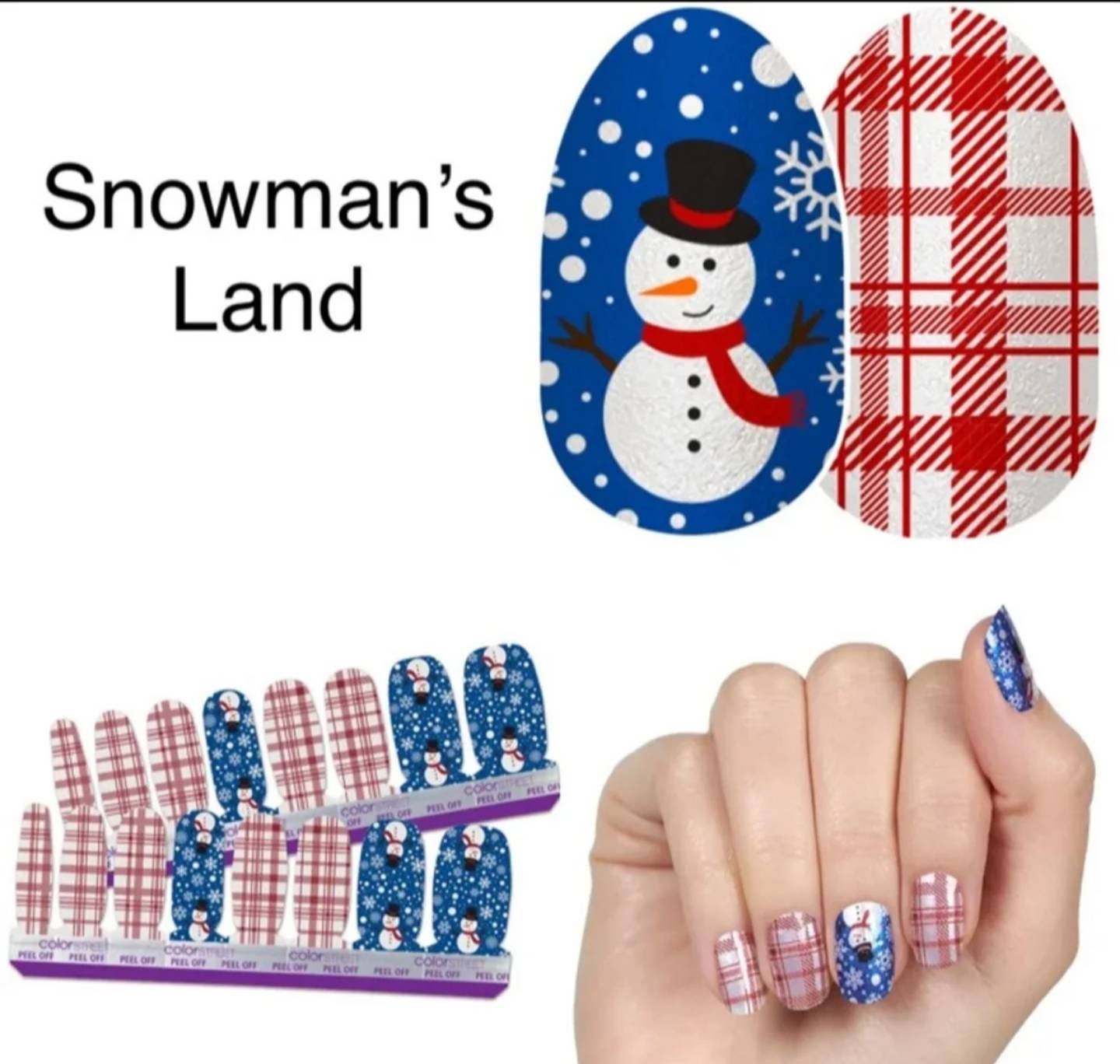 Color Street SNOWMAN'S LAND | Etsy