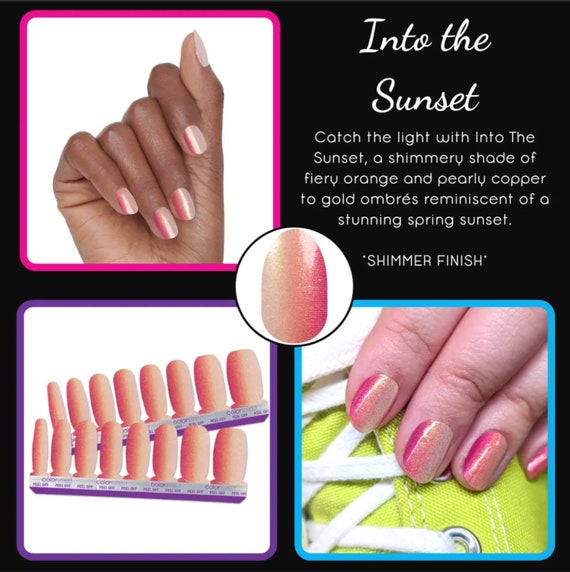 Color Street INTO THE SUNSET - Etsy Color Street INTO THE SUNSET - Etsy