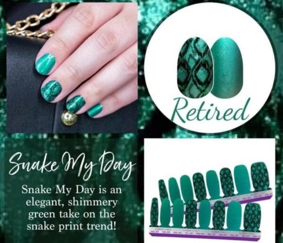 Color Street SNAKE MY DAY - Etsy