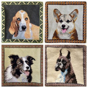 Corgi Needlepoint Pillow Pattern - Etsy