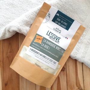 Lessive 160 lavages artisanale au Savon de Marseille / fait main / écologique / économique / naturelle