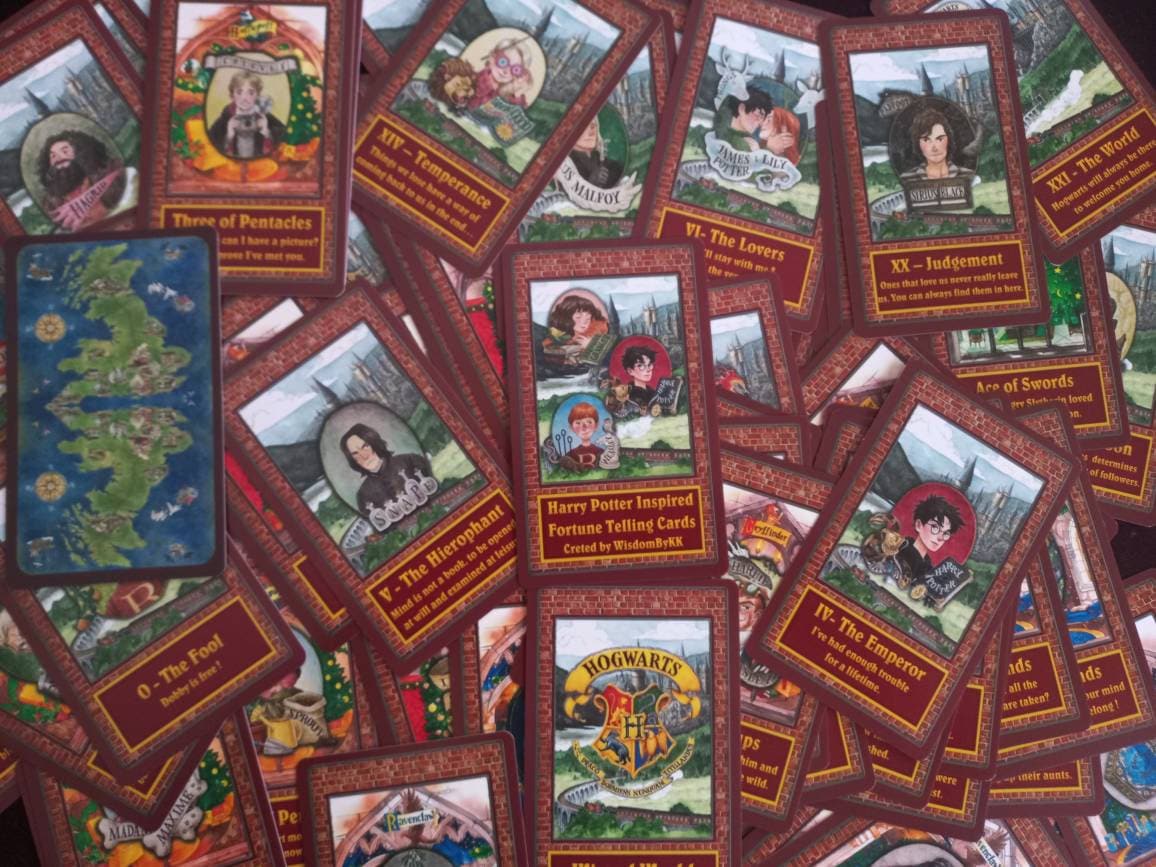 Wizard World Tarot Deck - Etsy