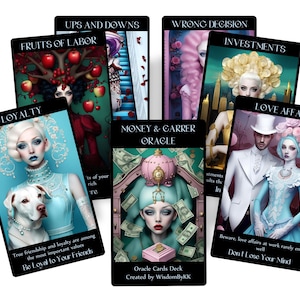 Jeu de cartes oracle Argent et carrière