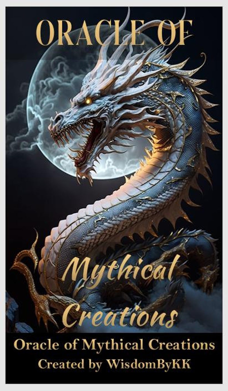 Mythical Creations Oracle Cards Deck. Mythology Oracle - Etsy