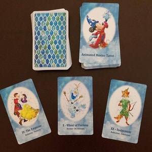 Baraja de tarot de películas animadas