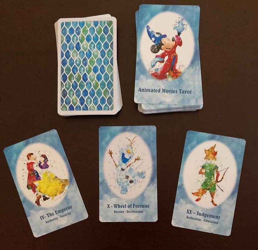Cartoon Tarot Deck - Etsy Cartoon Tarot Deck - Etsy