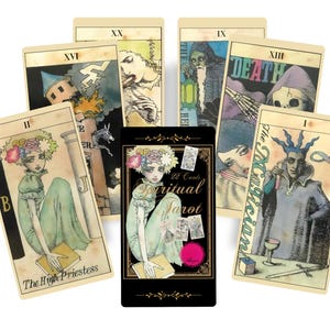 Tarot Espiritual – Baraja de Arcanos Mayores de 22 Cartas
