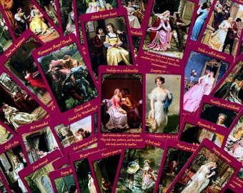 Romance Angels Oracle Deck. Love Oracle Cards - Etsy