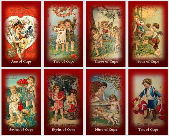 Valentines Day Tarot Deck. Love Tarot - Etsy Canada
