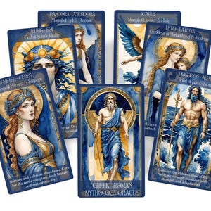 Jeu d'oracle des dieux grecs et romains. Prédictions d'oracle de la mythologie