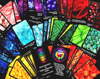 Chakra Affirmation and Inspiration cards