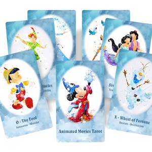 Jeu de tarot films d'animation