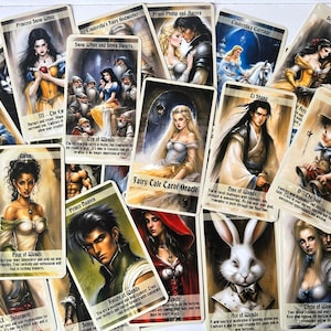 Baraja de tarot y oráculo del Príncipe de los cuentos de hadas