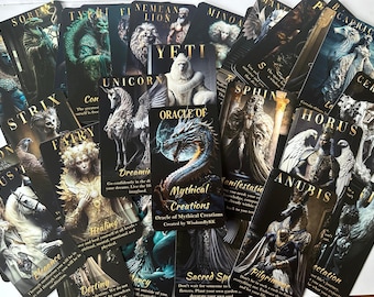 Mythische Kreationen Orakelkarten Deck. Mythologie Orakel
