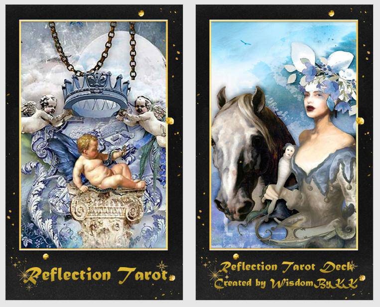 Reflections Tarot Deck. Fantasy Surrealism Tarot - Etsy