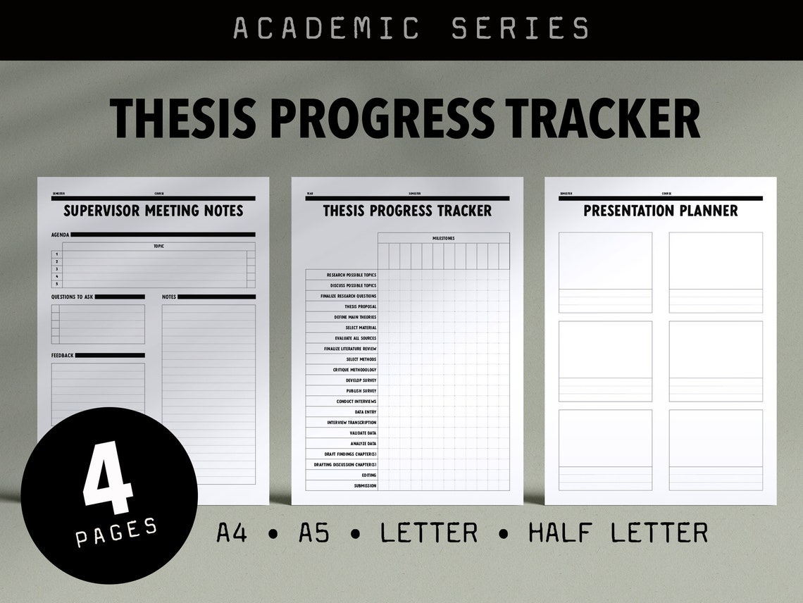 phd thesis tracker